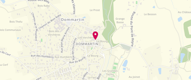 Plan de AL Les z'Anims à Dom, 74 Rue du Bourg, 69380 Dommartin
