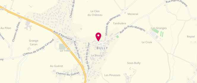 Plan de ACM de Bully/ saint Germain / Nuelles, 6 Place Marie Durand, 69210 Bully
