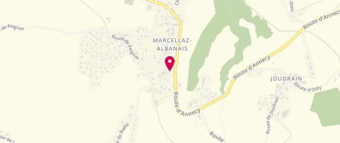 Plan de Accueil de loisirs périscolaire, 33 Place de l'Albanais, 74150 Marcellaz-Albanais