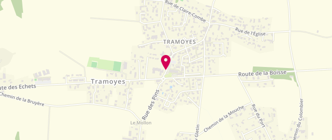 Plan de Accueil de loisirs de Tramoyes, 59 Rue du Marquis de Sallmard, 01390 Tramoyes