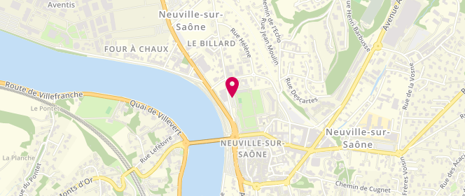 Plan de Accueil de loisirs de Neuville, Clos du Nymphée, 69250 Neuville-sur-Saône
