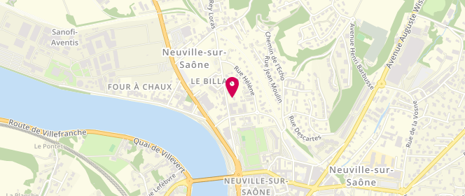 Plan de Al Scouts Et Guides De France - Groupe Val De Saône, 16 Rue Rey Loras, 69250 Neuville-sur-Saône