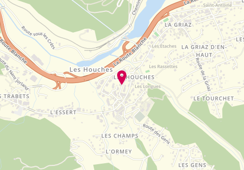 Plan de Centre de loisirs Maternel et Primaire - Groupe Scolaire, 201 Route du Mont Blanc, 74310 Les Houches