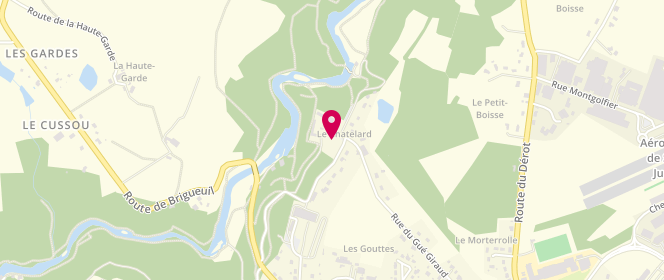 Plan de Centre de loisirs du Châtelard, Le Chatelard, 87200 Saint-Junien