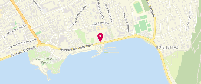 Plan de Unca, 29 Avenue du Petit Port, 74940 Annecy-le-Vieux