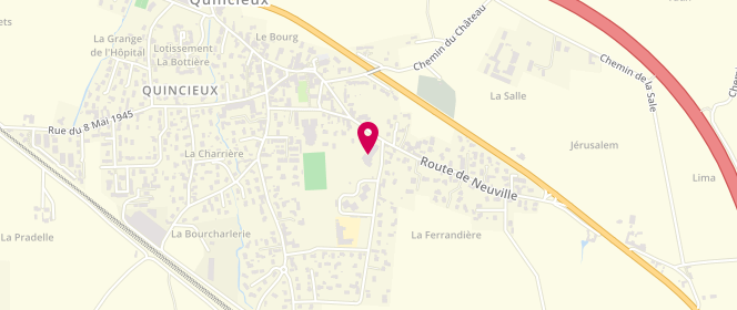 Plan de Accueil de loisirs de Quincieux, 24 Route de Neuville, 69650 Quincieux
