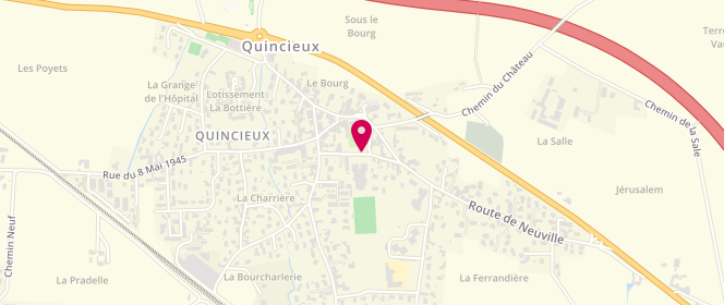 Plan de Actileo, 7 Chemin Saint Laurent, 69650 Quincieux