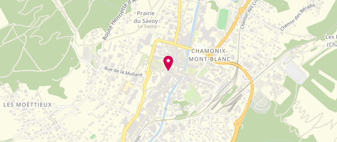 Plan de Accueil périscolaire Chamonix, 38 Place de l'Église, 74400 Chamonix-Mont-Blanc