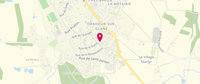 Plan de Accueil de loisirs Les Copains d'Abord, Mairie, 87520 Oradour-sur-Glane