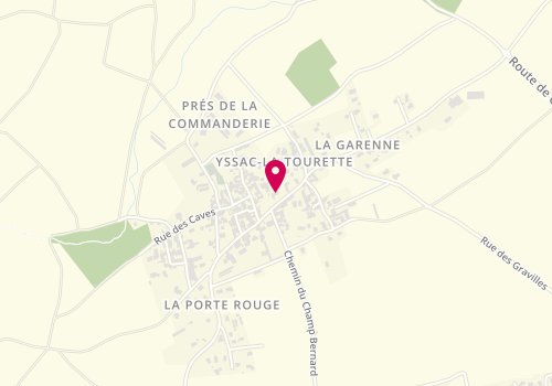 Plan de Accueil périscolaire Yssac La Tourette - Cc Combrailles Sioule Et Morge, 10 Route de Chatel-Guyon, 63200 Yssac-la-Tourette