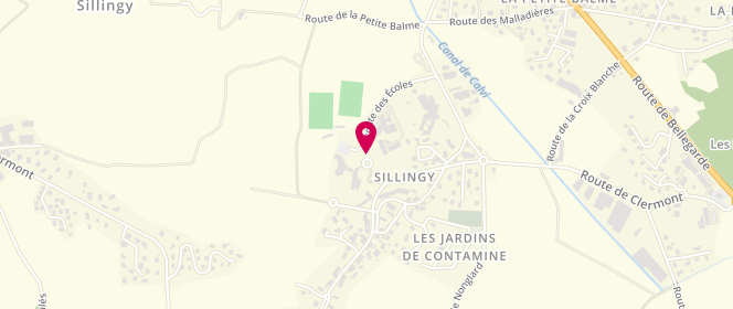 Plan de Groupe scolaire du Chef-Lieu, 360 Route des Ecoles, 74330 Sillingy