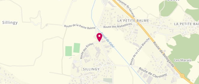 Plan de Groupe scolaire Sillingy Chef-Lieu, 390 Route des Ecoles, 74330 Sillingy