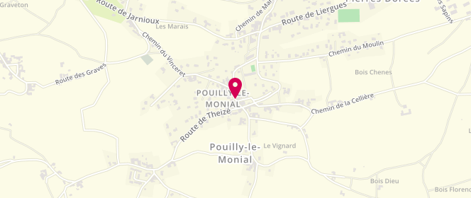 Plan de Les Petits Agitateurs, Rue des Pierres Dorées, 69400 Pouilly-le-Monial