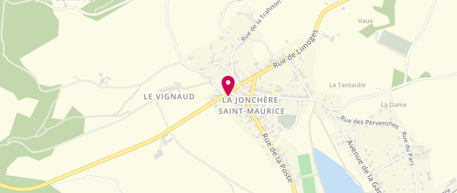 Plan de Accueil de loisirs Puys et Grands Monts, 14 Rue de Limoges - Ecole de la Jonchère, 87340 La Jonchère-Saint-Maurice