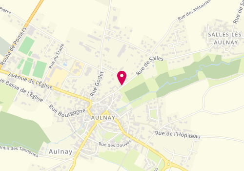 Plan de Lokal jeunes d'Aulnay, 27 Route de Salles, 17470 Aulnay