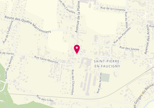 Plan de Service Jeunesse, 66 Place Saint Maurice, 74800 Saint-Pierre-en-Faucigny