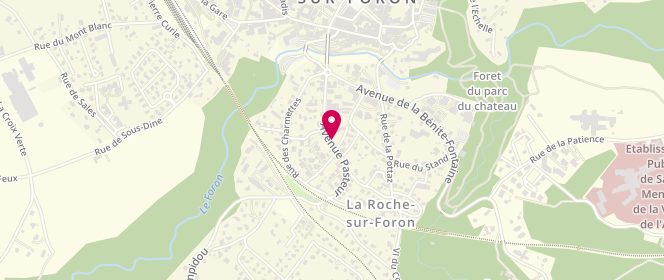 Plan de Sgdf (St Francois De Sales), 185 Avenue Pasteur, 74800 La Roche-sur-Foron