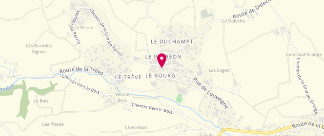 Plan de Mairie, Le Bourg, 69460 Le Perréon