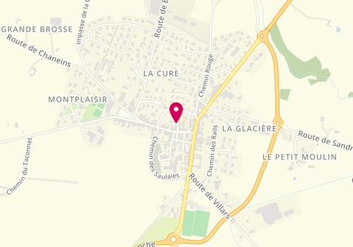 Plan de Accueil périscolaire le Club des Louplous, 46 Rue de la République, 01990 Saint-Trivier-sur-Moignans