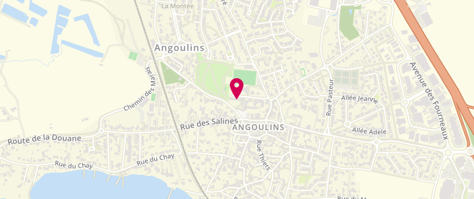 Plan de Accueil de loisirs Les angoul'vents, 5 Rue Saint Gilles, 17690 Angoulins