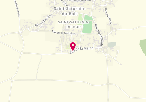 Plan de Centre de loisirs municipal - Saint Saturnin du Bois, 26 Rue de la Mairie, 17700 Saint-Saturnin-du-Bois