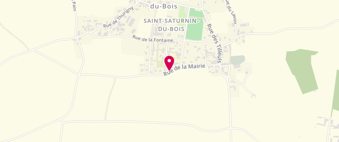 Plan de Centre de loisirs municipal - Saint Saturnin du Bois, 26 Rue de la Mairie, 17700 Saint-Saturnin-du-Bois