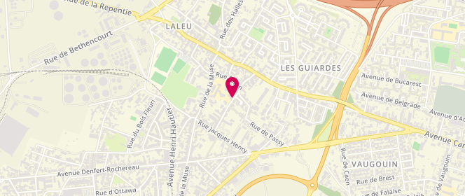 Plan de Accueil de loisirs école Laleu la Rochelle, 32 Bis Rue Amiral Duperré, 17000 La Rochelle