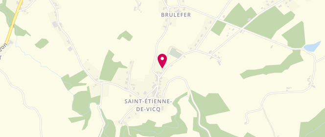 Plan de Accueil de loisirs Biss, Le Bourg, 03300 Saint-Étienne-de-Vicq