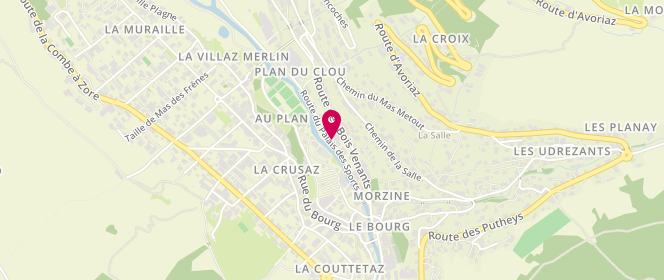 Plan de Afr la Ruche, 240 Route du Palais des Sports, 74110 Morzine