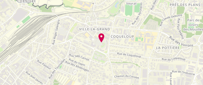 Plan de Pole Multi Activites (Pma), 9 Place du Porte-Bonheur, 74100 Ville-la-Grand