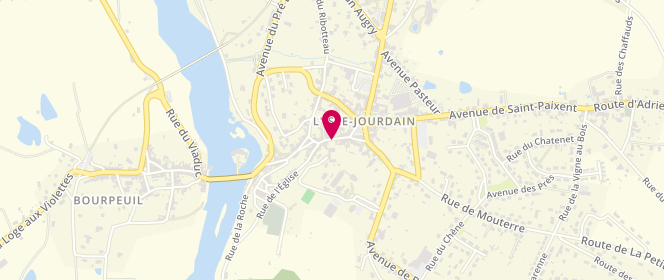 Plan de Accueil de loisirs Isle Jourdain, 11 Grand Rue du Pont, 86150 L'Isle-Jourdain