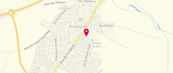 Plan de Accueil jeunes de Villedoux, 3 Rue du Marais Guyot, 17230 Villedoux