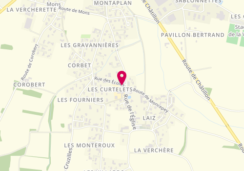 Plan de Accueil périscolaire De Laiz, Mairie, 01290 Laiz
