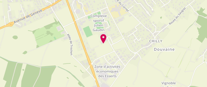 Plan de Afr Douvaine, Chemin du Maisse, 74140 Douvaine