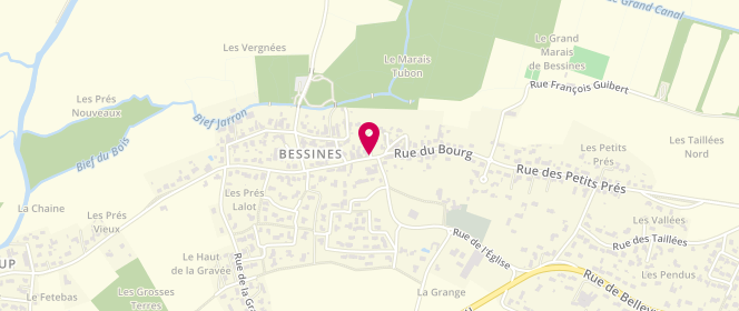 Plan de Accueil de loisirs périscolaire Des 3 -12 Ans De Bessines, 1 Place de la Mairie, 79000 Bessines