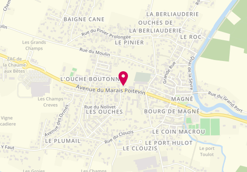 Plan de Accueil périscolaire des 3 -11 ans du S.I.V.U de Magné Coulon Sansais la Gare, 358 Avenue du Marais Poitevin, 79460 Magné