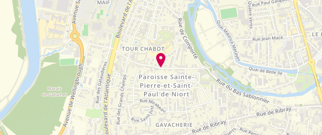 Plan de Accueil de loisirs des 3 - 13 ans du Centre socioculturel du Parc, Rue de la Tour Chabot, 79000 Niort