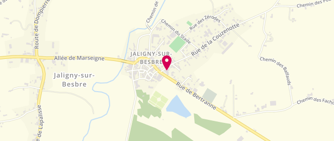 Plan de Accueil de loisirs périscolaire Jaligny Sur Besbre, 6 Rue de la Couzenotte, 03220 Jaligny-sur-Besbre
