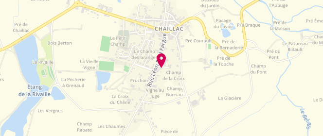 Plan de Accueil extrascolaire et périscolaire de Chaillac, 25 Bis Rue Léon Paul Fargue, 36310 Chaillac