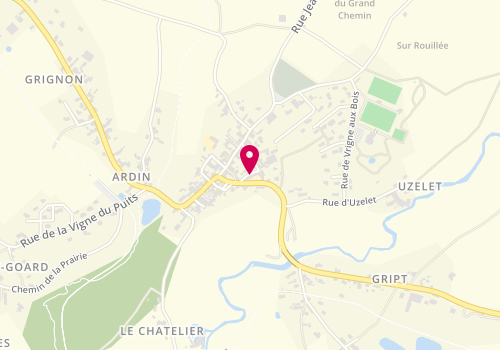 Plan de Accueil périscolaire site d'ARDIN, 13 Rue Tonnet, 79160 Ardin