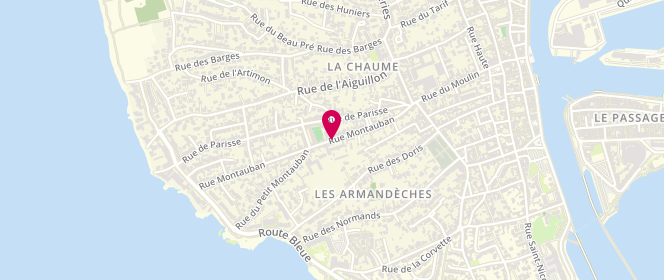 Plan de Accueil de loisirs De L'armandèche, 51 Bis Rue Montaubant, 85100 Les Sables-d'Olonne