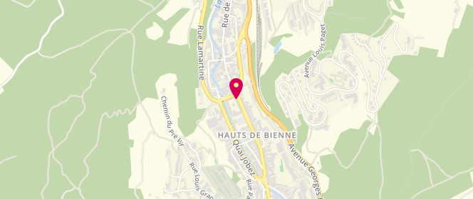 Plan de Accueil de loisirs Du Centre Morez - Hauts De Bienne, 110 Rue de la République, 39400 Hauts-de-Bienne