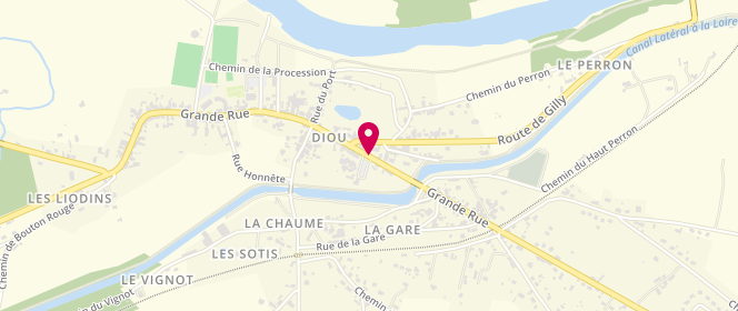 Plan de Accueil de loisirs périscolaire Diou, 29 Route Grande Rue, 03290 Diou