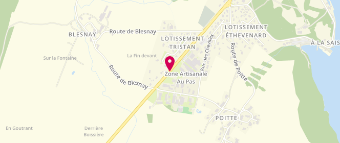 Plan de Accueil de loisirs - Pont De Poitte, 27 Route d'Orgelet, 39130 Pont-de-Poitte