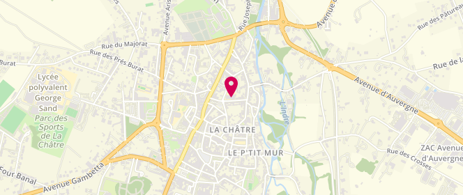 Plan de Accueil extrascolaire de la Châtre, 11 Rue Alphonse Fleury, 36400 La Châtre