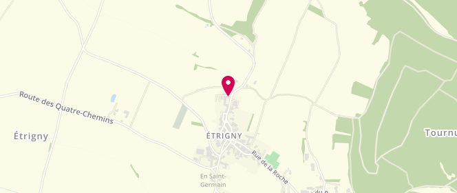 Plan de Centre de loisirs Etrigny/Nanton, Route de Veneuse, 71240 Étrigny