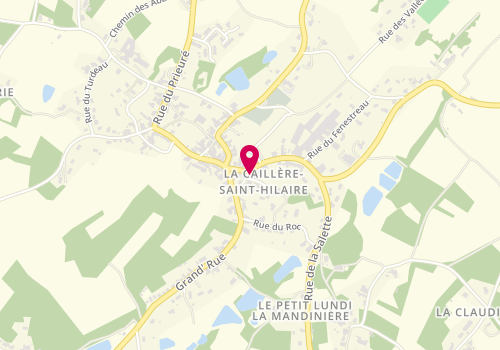 Plan de Le Bois du Rire, 107 Avenue de la Lattre de Tassigny, 85410 La Caillère-Saint-Hilaire