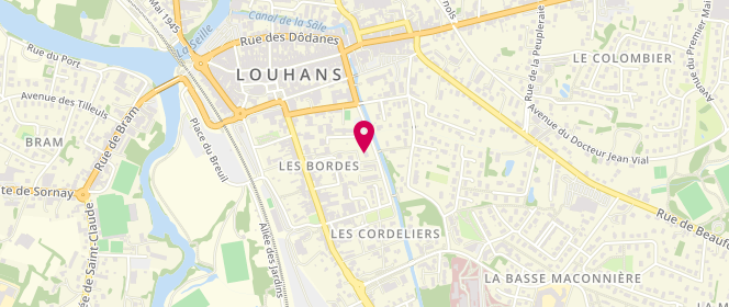 Plan de Accueil de loisirs Bresse Louhannaise Intercom', 2 Promenade des Cordeliers, 71500 Louhans