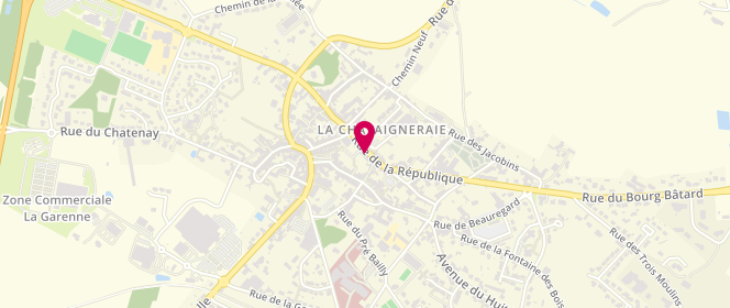 Plan de Accueil de loisirs Laguépie, 5 Rue des Louries, 85120 La Châtaigneraie
