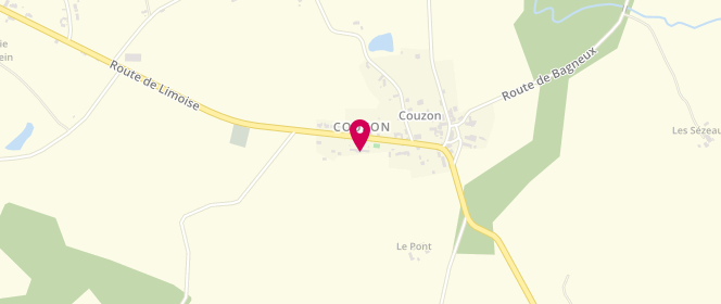 Plan de Accueil de loisirs périscolaire Couzon Et saint Léopardin D'augy, 295 Route de Limoise, 03160 Couzon